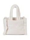 Mc2 Saint Barth Embroidered-logo Tote Bag In White