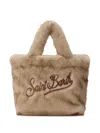 Mc2 Saint Barth Embroidered-logo Tote Bag In Brown