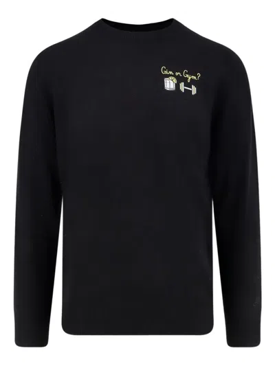 MC2 SAINT BARTH EMBROIDERED-MOTIF SWEATER