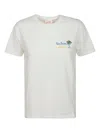 Mc2 Saint Barth Embroidered Short-sleeved T-shirt In White