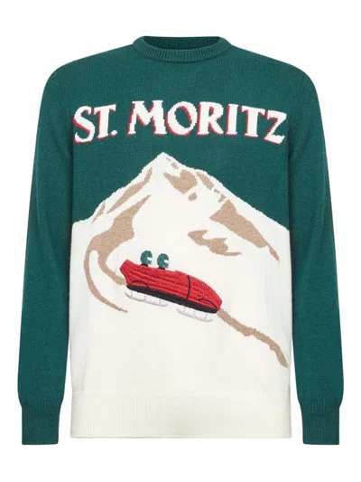 MC2 SAINT BARTH EMBROIDERED SWEATER