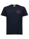 Mc2 Saint Barth Portofino Classic Fit T-shirt In Blue