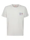 Mc2 Saint Barth Embroidered T-shirt In White