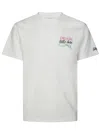 Mc2 Saint Barth Embroidered T-shirt In White