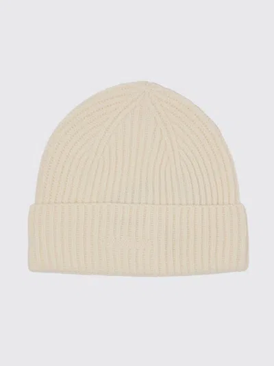 Mc2 Saint Barth Embroidered-logo Wool Beanie In Neutral