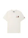 Mc2 Saint Barth T-shirt With Print In Neutral