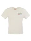 MC2 SAINT BARTH EMILIE - T-SHIRT WITH EMBROIDERY ON CHEST T-SHIRT