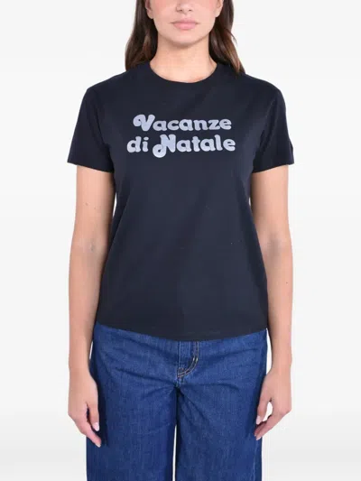 Mc2 Saint Barth Emilie Cotton T-shirt In Blue