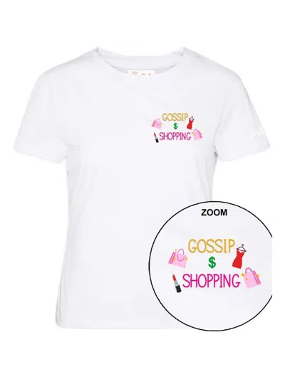 Mc2 Saint Barth Emilie Embroidered Cotton T-shirt