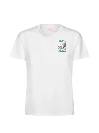 Mc2 Saint Barth Emilie Forte Habitue T-shirt In White