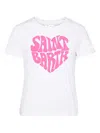 Mc2 Saint Barth Emilie Heart-print Cotton T-shirt