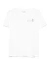 Mc2 Saint Barth Emilie T-shirt In White