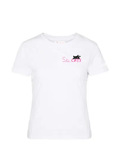 Mc2 Saint Barth Emilie T-shirt In White