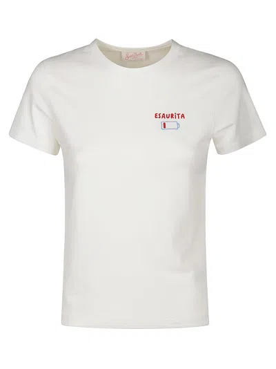 Mc2 Saint Barth Graphic-print T-shirt In White