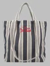 Mc2 Saint Barth Borsa Tote Essential Beach In Cotone In Multi