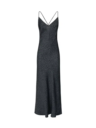 Mc2 Saint Barth Eydis Animal Print Satin Slip Dress