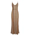 Mc2 Saint Barth Abito Eydis In Maglia Raschel Marrone In Brown