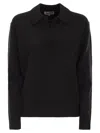 Mc2 Saint Barth Eze Polo-neck Sweater In Blue