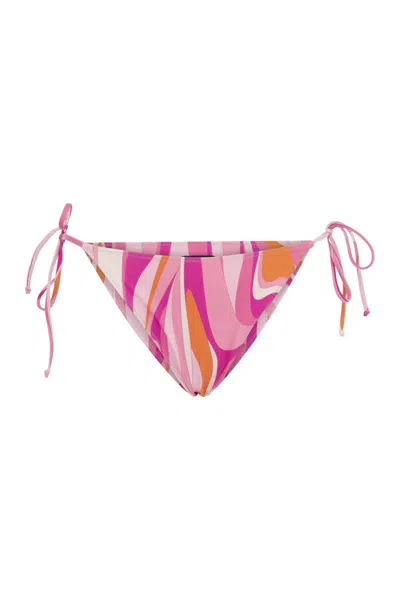 MC2 SAINT BARTH MC2 SAINT BARTH FANCY SWIM BRIEFS WITH TIES