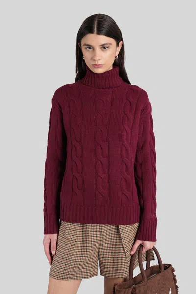 Mc2 Saint Barth Fantine  Knitwear In Red