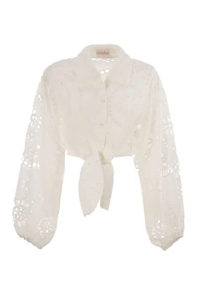 Mc2 Saint Barth Febe - Sangallo Lace Shirt