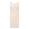 Mc2 Saint Barth Fiby Terry Sleeveless Dress Cream In Neutral
