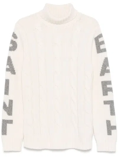 Mc2 Saint Barth Fisherman Sweater In 白色