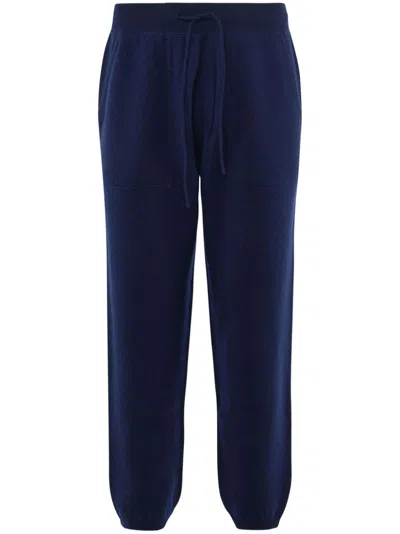 Mc2 Saint Barth Fleece Track Pants In Black