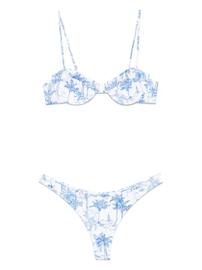 Mc2 Saint Barth Floral-print Bikini
