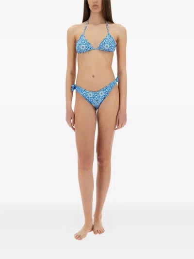Mc2 Saint Barth Floral-print Bikini