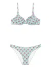 Mc2 Saint Barth Floral-print Bikini Set