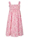 Mc2 Saint Barth Floral-print Cotton Dress In Pink
