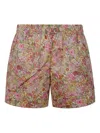 Mc2 Saint Barth Floral-print Shorts In Multi