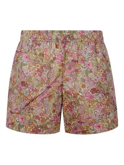 MC2 SAINT BARTH FLORAL-PRINT SHORTS