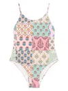 Mc2 Saint Barth Floral-print Swimsuit