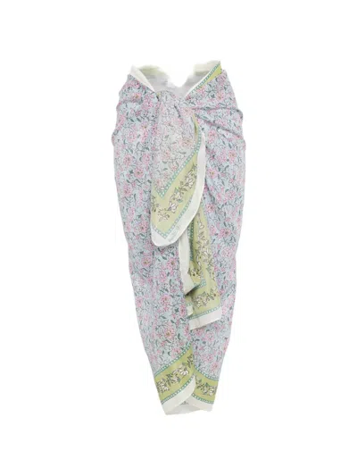 Mc2 Saint Barth Floral-print Sarong In Multi