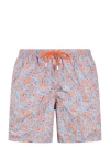 Mc2 Saint Barth Flower Swimshort In Pink