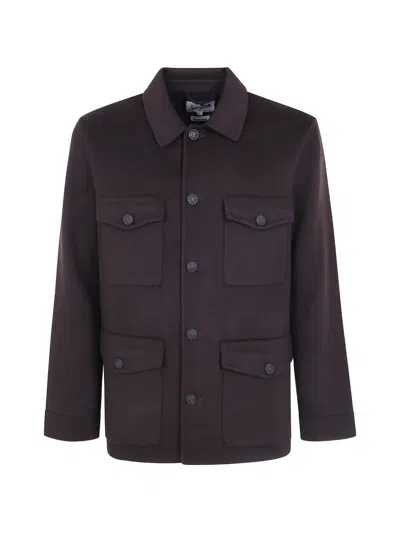 MC2 SAINT BARTH FORREST BUTTON-UP JACKET