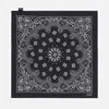 Mc2 Saint Barth Foulard Black Bandanna In Black
