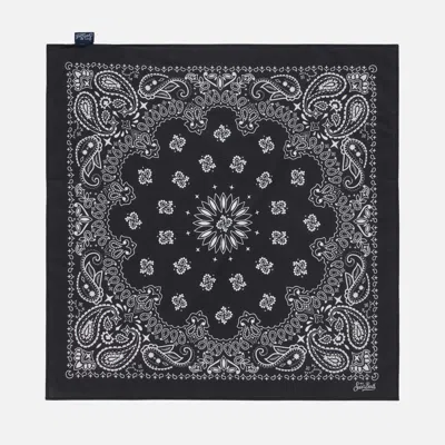 Mc2 Saint Barth Foulard Black Bandanna