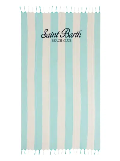 Mc2 Saint Barth Fouta Beach Towel In White