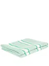 Mc2 Saint Barth Fouta Beach Towel In Green