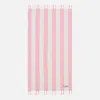Mc2 Saint Barth Fouta Lightweight With Striped In Pink