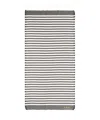 Mc2 Saint Barth Foutas Beach Towel In Gray