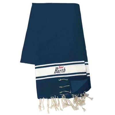 Mc2 Saint Barth Foutas Telo Mare In Blu