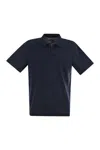 Mc2 Saint Barth Classic V-neck Polo Shirt With Short Sleeves