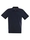 Mc2 Saint Barth Classic V-neck Polo Shirt With Short Sleeves
