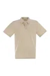Mc2 Saint Barth Man Polo Shirt Ivory Size Xl Linen In Neutral