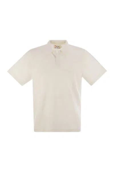 MC2 SAINT BARTH MC2 SAINT BARTH FRASER - LINEN POLO SHIRT