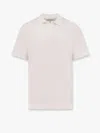 Mc2 Saint Barth Fraser Linen Polo Shirt In White